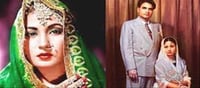 The husband left to keep an eye on Meena Kumari!!!